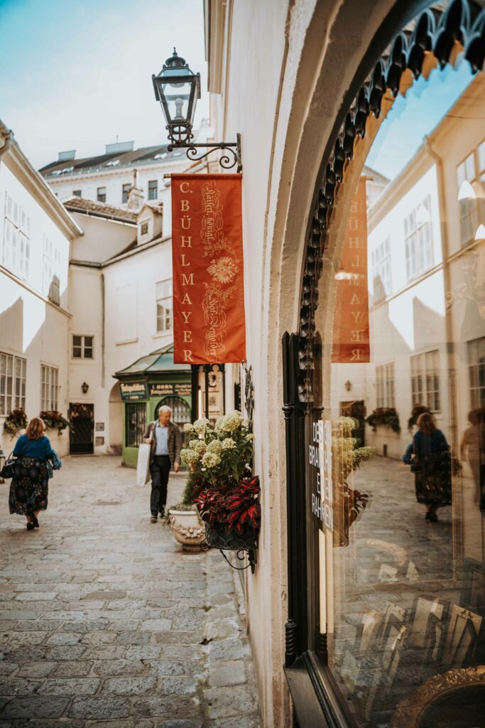Geschäft in Straße